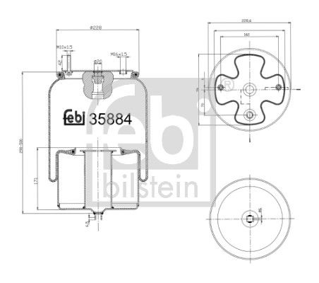 Volvo Veerbalg, luchtvering
