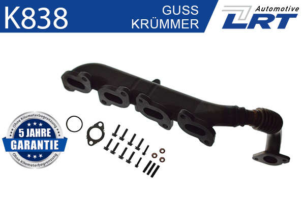 Opel Spruitstuk, uitlaatsysteem