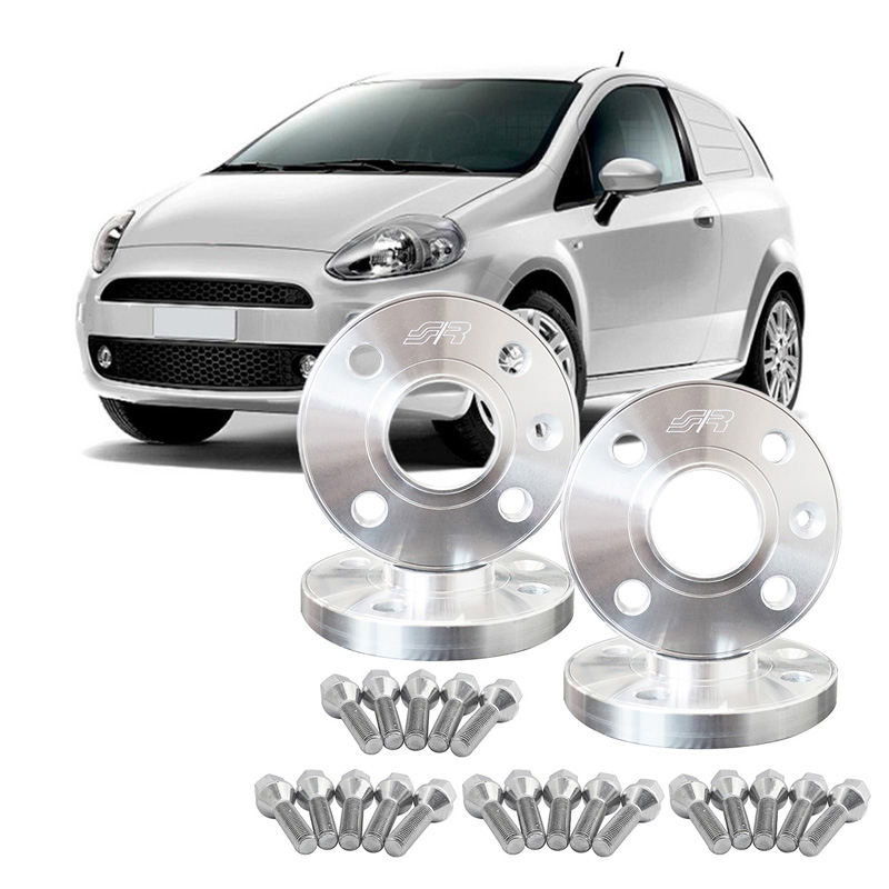 Abarth Simoni Racing Aluminium Spoorverbreder Set - passend voor , Fiat - 2x16mm - 2x20mm