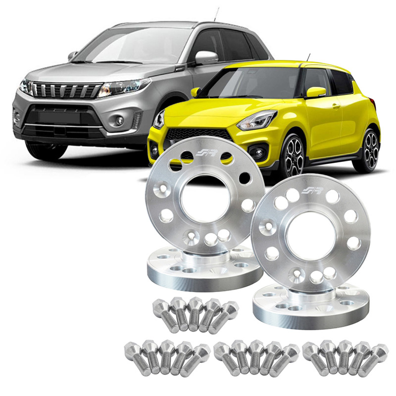 Suzuki Simoni Racing Aluminium Spoorverbreder Set  Swift- 2x16mm + 2x20mm