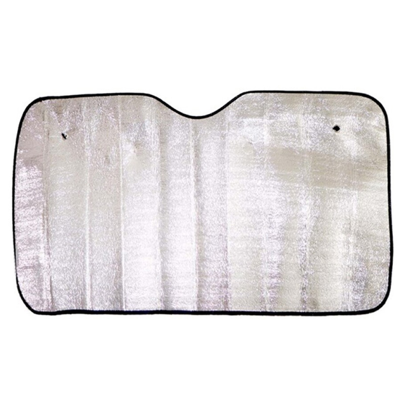 Concorde Auto zonnescherm - aluminium - L80 x B150 cm - 2 zuignappen -