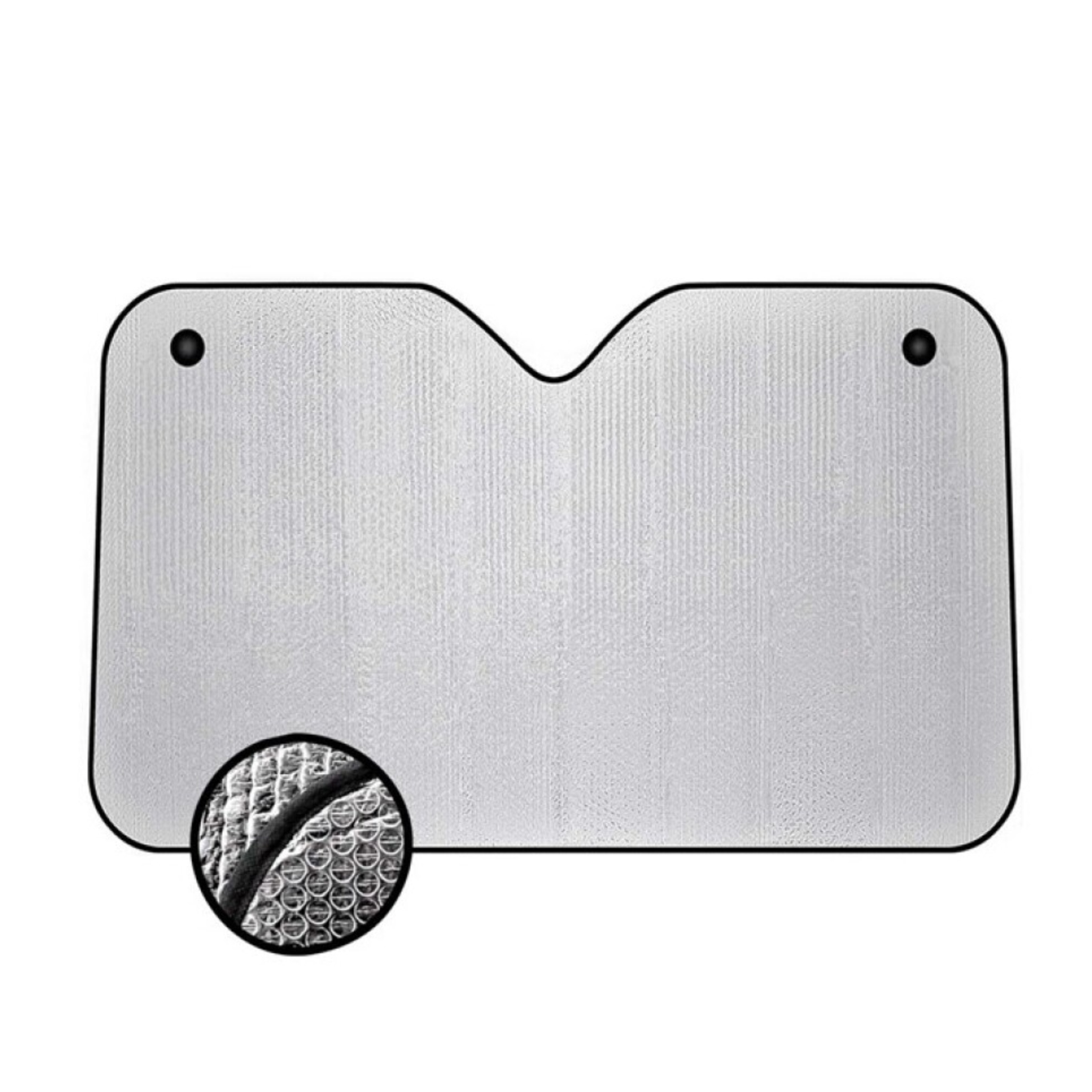 Concorde Auto zonnescherm - zilver - aluminium - L70 x B150 cm -