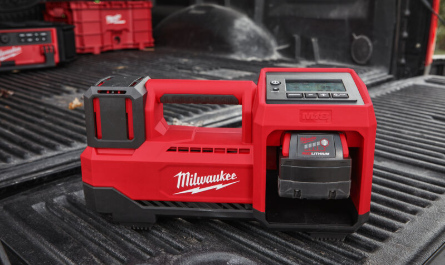Milwaukee M18 BI-0 Accu Bandencompressor 18V - Exclusief Accu en Lader