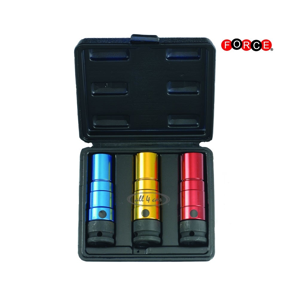 Force 4035 1/2 Torsie Wielmoerdoppenset 3 delig