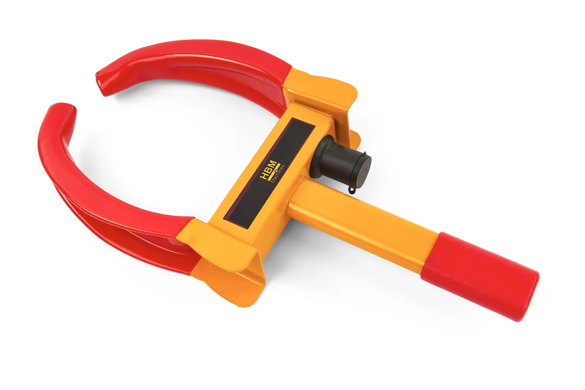 Universele Wielklem Met Slot Voor Wielen Van 185 tot 290 mm.