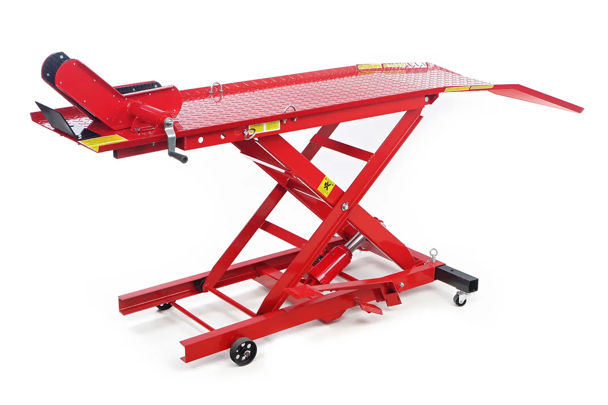 HBM 360 kg Motorheftafel - Rood