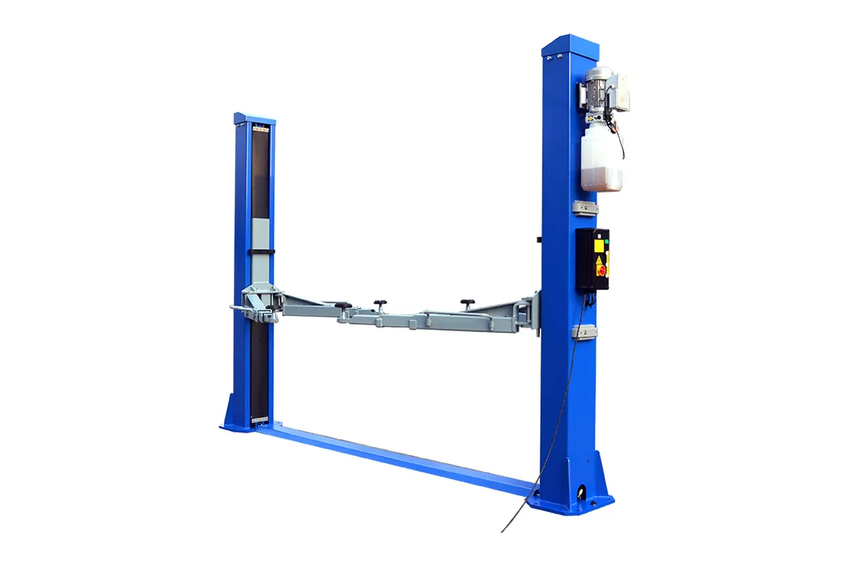 HBM 2 Koloms Hydraulische Hefbrug Met Elektronische Ontgrendeling 5500 Kg