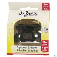 Difrax Fopspeen verstevigd dental 12+ assorti 1st