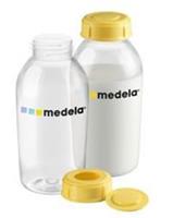 Medela 2er-Pack Muttermilch-Flaschen 250 ml, Kunststoff