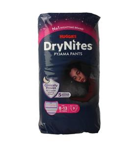 Drynites Girl 8-15 Jaar (9st)