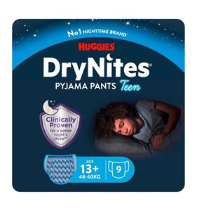 DryNites Absorberende Luierbroekjes Boy 8-15 jaar 9 stuks