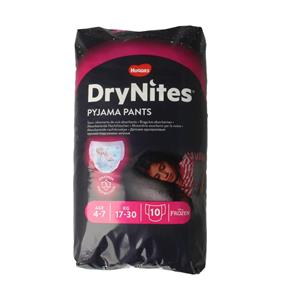 DryNites Absorberende Luierbroekjes Girl 4-7 jaar 10 stuks