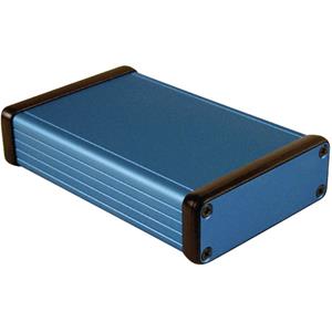 hammondelectronics Hammond Electronics 1455J1201BU Universele behuizing 120 x 78 x 27 Aluminium Blauw 1 stuk(s)