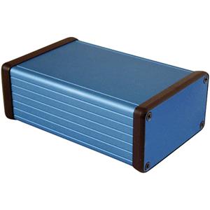 hammondelectronics Hammond Electronics 1455K1201BU Universele behuizing 120 x 78 x 43 Aluminium Blauw 1 stuk(s)