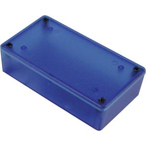 hammondelectronics Hammond Electronics 1591XXGTBU Universele behuizing 121 x 94 x 34 ABS Blauw (transparant) 1 stuk(s)