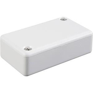 hammondelectronics Hammond Electronics 1551KGY Euro-behuizing 80 x 40 x 20 ABS Grijs-wit (RAL 7035) 1 stuk(s)