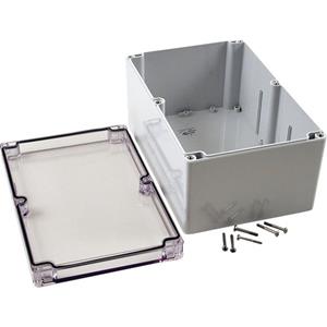 hammondelectronics Hammond Electronics 1554VB2GYCL Universele behuizing 240 x 160 x 120 Polycarbonaat Grijs, Helder 1 stuk(s)