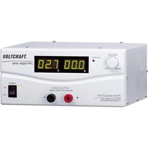 Voltcraft SPS 1525 PFC Labvoeding, regelbaar 3 - 15 V/DC 2 - 25 A 375 W Remote Aantal uitgangen 1 x