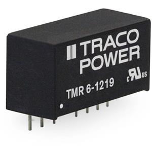 TracoPower DC/DC-Wandler, Print 12 V/DC 24 V/DC 250mA 6W Anzahl Ausgänge: 1 x