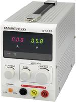 Basetech BT-155 Labvoeding, regelbaar 0 - 15 V/DC 0 - 5 A 75 W Aantal uitgangen 1 x