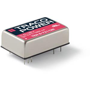 TracoPower DC/DC-converter, print 110 V/DC 12 V/DC 666 mA 8 W Aantal uitgangen: 1 x