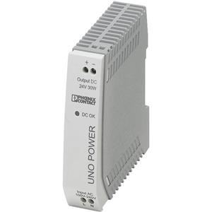 Phoenix Contact UNO-PS/1AC/24DC/ 30W - DC-power supply 85...264V/24V 30W UNO-PS/1AC/24DC/ 30W