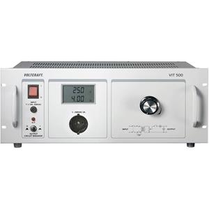 Voltcraft VIT 500 Lab-scheidingstrafo, instelbaar 1 - 250 V/AC