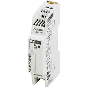 Phoenix Contact STEP-PS/ 1AC/12DC/1 - DC-power supply 85...264V/12V 12W STEP-PS/ 1AC/12DC/1