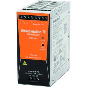 Weidmüller PRO MAX 240W 24V 10A Hutschienen-Netzteil (DIN-Rail) 24 V/DC 10A 240W