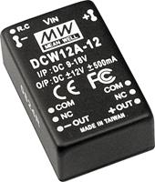 meanwell Mean Well DCW12B-05 DC/DC-converter 12 W Aantal uitgangen: 2 x