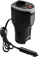 Autolader 12V adapter met 2 USB poorten en stekker