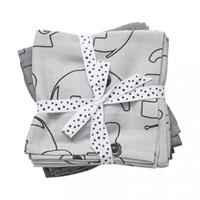 Contour Wikkeldoek Grey 2 Stuks