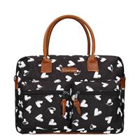 Kidzroom Wickeltasche Black & White heart