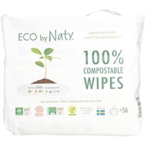 Naty Nature Babycare ECO Gevoelige Babydoekjes - Ongeparfumeerd 3x56