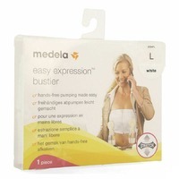 Medela Bustier Easy Expression Wit Maat L (1st)