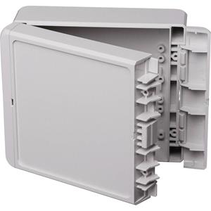 Bopla Bocube B 141306 PC-V0-7035 Wandbehuizing, Installatiebehuizing 125 x 151 x 60 Polycarbonaat Lichtgrijs (RAL 7035) 1 stuks