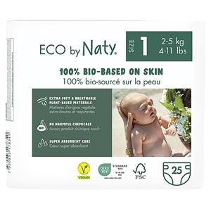 Naty Luiers: Maat 1 Newborn 2-5 kg 25 stuks