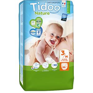 Tidoo Nature Luiers Maat 3 - Midi 4-9kg