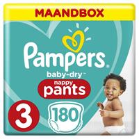 Baby Dry Pants - Maat 3 -Maandbox - 180 luiers