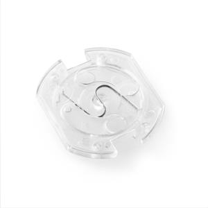 Draaistopcontact Transparant (12st)