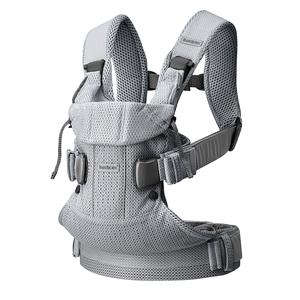 BabyBjörn One Air Draagzak Zilver â€“ Mesh 2018