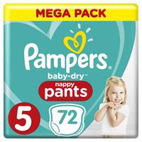 Pampers Baby Dry Pants - Maat 5 - Mega Pack - 72 luierbroekjes