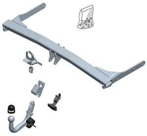 Diagonaal Afneembare Trekhaak Brink Ref. 558200