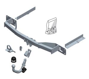 Diagonaal Afneembare Trekhaak Brink Ref. 532800