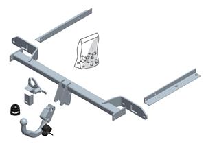 Diagonaal Afneembare Trekhaak Brink Ref. 552700