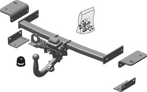 Wegdraaibare Trekhaak Brink Ref. 527500