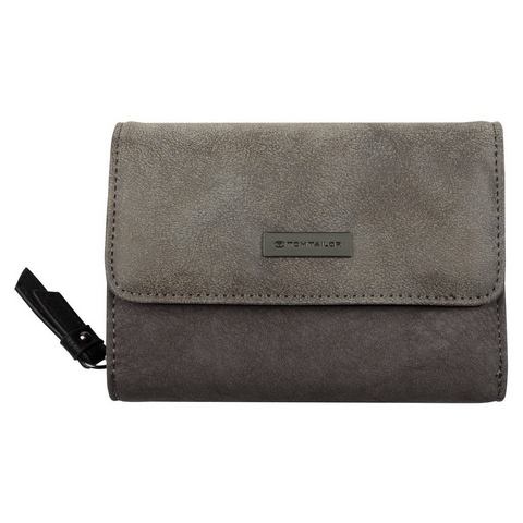 Tom Tailor Portemonnee ELIN Medium flap wallet met praktische indeling