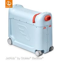 JetKids BedBox 4-Rollen Kindertrolley 36 cm, blau, blau