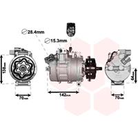 Volkswagen AIRCO COMPRESSOR 2.5 TDi Zonder Vrijloop 5800K087