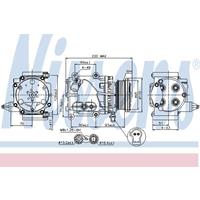 ford Compressor, airconditioning